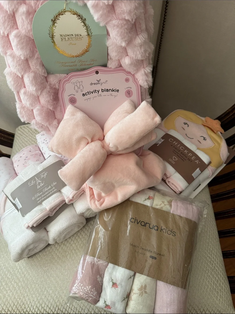Bundle of baby girl set